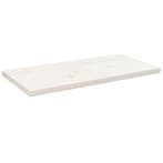 vidaXL Tafelblad rechthoekig 80x40x2,5 cm massief grenenhout, Verzenden, Nieuw