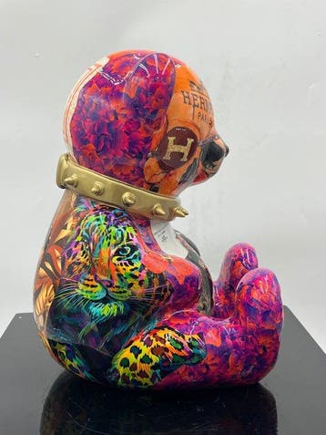 Naor - Bear hermès pop art, Antiek en Kunst