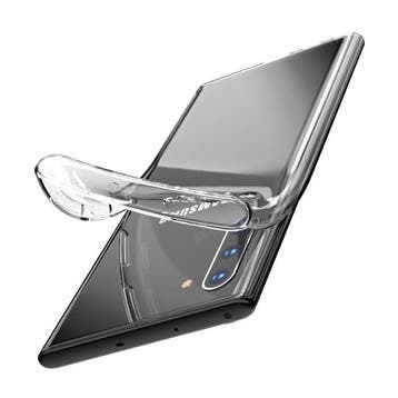 Samsung Galaxy Note 10 Transparant Clear Case Cover Silicone, Verzenden, Nieuw
