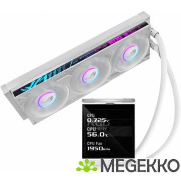 ASUS ROG Strix LC IV 360 ARGB LCD White Edition, Verzenden