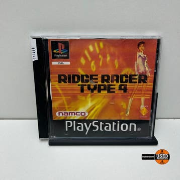 PS1 Ridge Racer Type 4, Games en Spelcomputers, Games | Sony PlayStation 1, Verzenden, Gebruikt