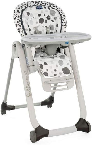 Chicco Polly Progres5 5-in-1 Kinderstoel - Anthracite - 6..., Kinderen en Baby's, Verzenden, Zo goed als nieuw, Meegroeistoel