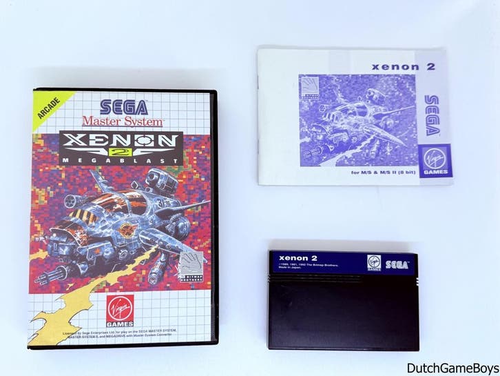 Sega Master System - Xenon 2 - Megablast, Games en Spelcomputers, Games | Sega, Gebruikt, Verzenden