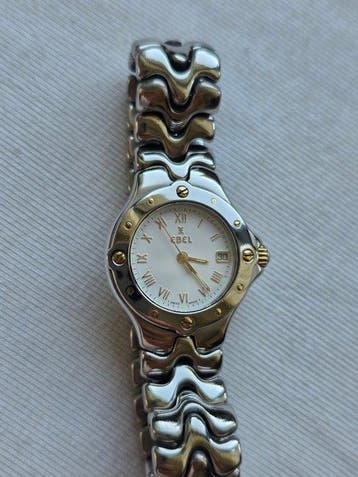 Ebel - Sportwave - Sans prix de réserve - 6087621 - Femme -, Handtassen en Accessoires, Horloges | Heren, Nieuw