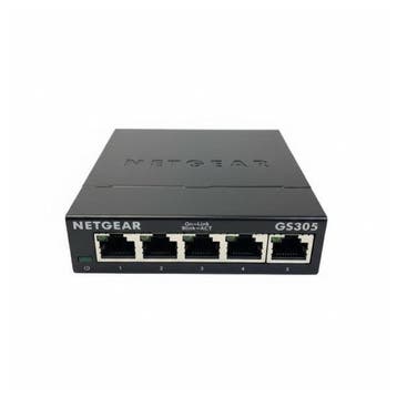 Bieden: Netgear GS305 Unmanaged Network Switch, Ophalen of Verzenden, Nieuw