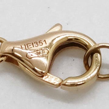Cartier - Halsketting - 18 karaat Geel goud - damour xs, Nieuw