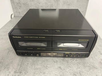 Technics - RS-CA1060 Double Auto-Reverse Audiocassette deck, Nieuw