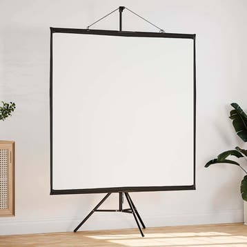 vidaXL Projectiescherm met statief 81 inch 1:1, Verzenden, Nieuw