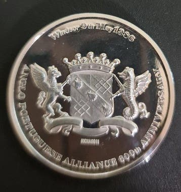 Portugal. 6 Piece Silver Collection 2 Commemorative Medals