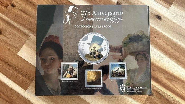 Espagne. Proof Set 2021 Francisco de Goya (Sans prix de, Timbres & Monnaies, Monnaies | Europe | Monnaies non-euro