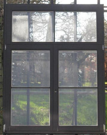 Meranti houten  raam , chassis , venster , kozijn 138 x 180, 75 tot 150 cm, Raamkozijn, Nieuw, Ophalen of Verzenden