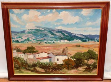 Jordi Domènech Puig (1940) - Paisaje, Antiek en Kunst