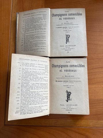 A. Maublanc - Les Champignons comestibles et vénéneux -