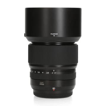 Fujifilm GF 80mm f/1.7 R WR - 1 jaar garantie, Ophalen of Verzenden, Comme neuf