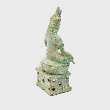 Ancien Asiatique occidental, Vallée de Swat Bronze Bouddha