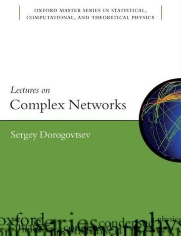 Lectures On Complex Networks - Dorogovtsev, Verzenden, Nieuw