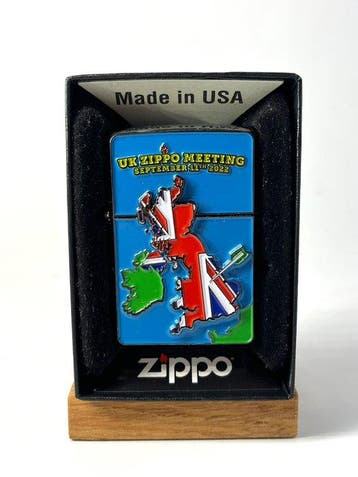 Zippo - Zippo UK Meeting 2022 Limited Edition by Tom’s -, Nieuw
