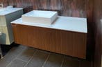 Fineer meubel met composiet tablet, Ophalen, Nieuw, Wastafel