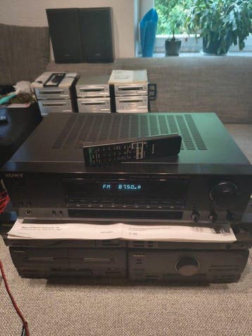 Sony - STR-GX415 Solid state meerkanaals receiver, Nieuw