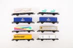 Fleischmann N - Modeltrein goederenwagon (8) - 2-assige, Hobby en Vrije tijd, Modeltreinen | N-Spoor, Nieuw