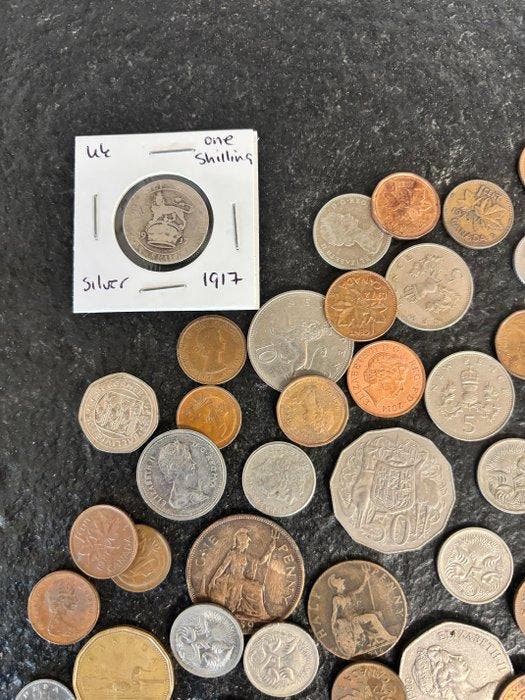 Australië, Canada en het Verenigd Koninkrijk incl. zilver en, Postzegels en Munten, Munten | Europa | Niet-Euromunten