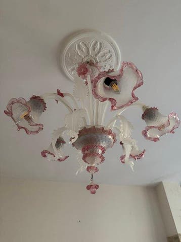 Plafondlamp - Murano-glas