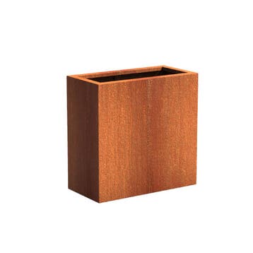 Cortenstaal plantenbak 80x40x80cm - Met bodem, Nieuw, Metaal, 60 tot 100 cm, 60 cm of meer