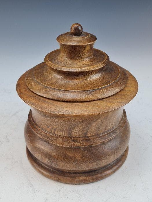 Tabaksdoos - Elm - Biedermeier, Antiquités & Art, Antiquités | Autres Antiquités