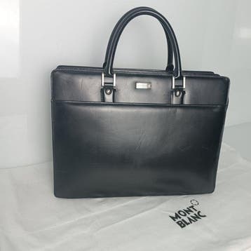 Montblanc - Cartella Portadocumenti Montblanc a doppio, Nieuw