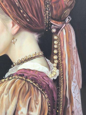 Anne Dias - (100% handpainted !) Lady Sybella of Soft Candor