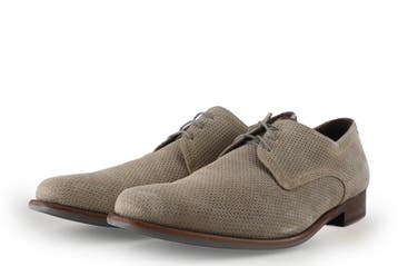 Floris van Bommel Veterschoenen in maat 44 Bruin, Bruin, Verzenden, Floris van Bommel, Zo goed als nieuw