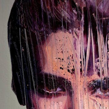 Matt Lambert - Face Study #75, Antiek en Kunst
