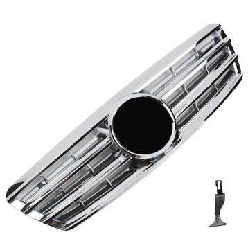 Sport grille geschikt voor Mercedes W203 S203 C-Klasse Chroo, Verzenden, Nieuw