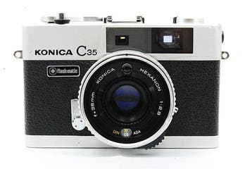 Konica C35 Flash matic (Replaced with new malt) Analoge, Nieuw