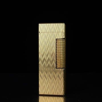 Dunill - Chevron Pattern Rollagas Lighter - Aansteker -, Collections