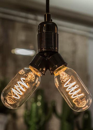 Bailey Spirale Led T45 E27 Dimmable 3.2W Ampoule Filament -, Verzenden