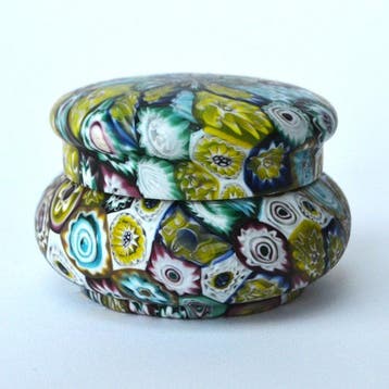 Doos - Glas, Antiek en Kunst
