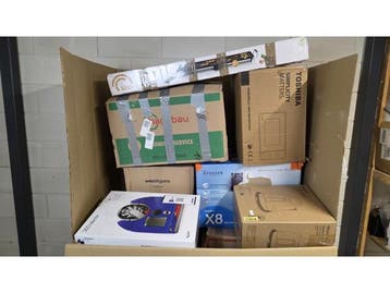 Veiling - Ongecontroleerde Retouren Pallet, Zakelijke goederen, Stock en Retail | Partijen goederen