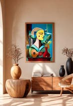 E. Pérez Lezcano - “Mujer con guitarra y jarrón” XL (No