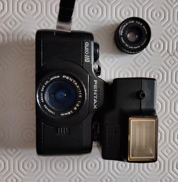 Pentax, Minolta Auto 110 + 2 objectifs / Zoom 200 Appareil