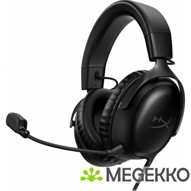 HyperX Cloud III Bedrade Gaming Headset in zwart, Computers en Software, Overige Computers en Software, Nieuw, Verzenden