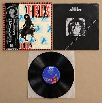 T. Rex - Great Hits / THE SOUND OF THE GLAM ROCK ERA - LP