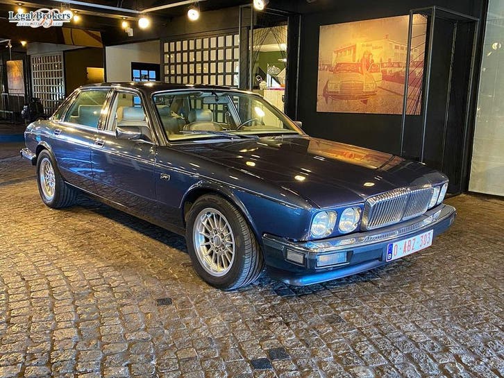 Jaguar Daimler 40 - Marge - (042), Auto's, Oldtimers, Jaguar, Ophalen of Verzenden