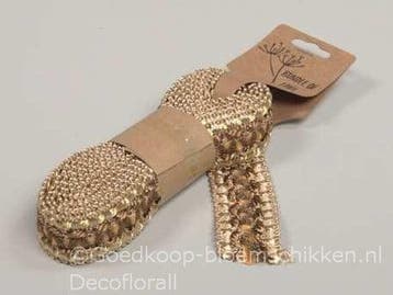 Jute band Macrame Naturel 200 cm, Hobby en Vrije tijd, Nieuw
