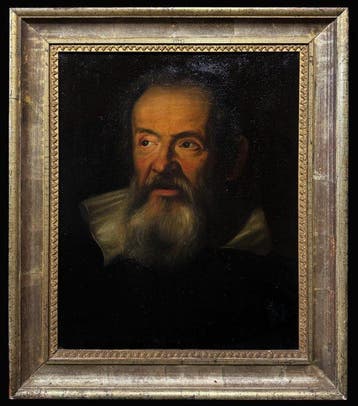 European School (XIX) - Portrait of Galileo Galilei (After