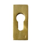 Veiligheid-schuifrozet Jolie 70x30 mm antiek goud, Doe-het-zelf en Bouw, Nieuw
