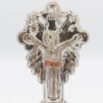 Zilverglas, boerenzilver kruis - Glas - 1850-1900, Antiek en Kunst