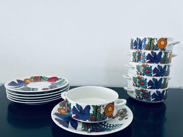 Villeroy & Boch - Christine Reuter - Set soepkommen (6) -