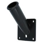 Vlaggenstokhouder aluminium zwart, Nieuw