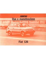 1983 FIAT 126 INSTRUCTIEBOEKJE ITALIAANS